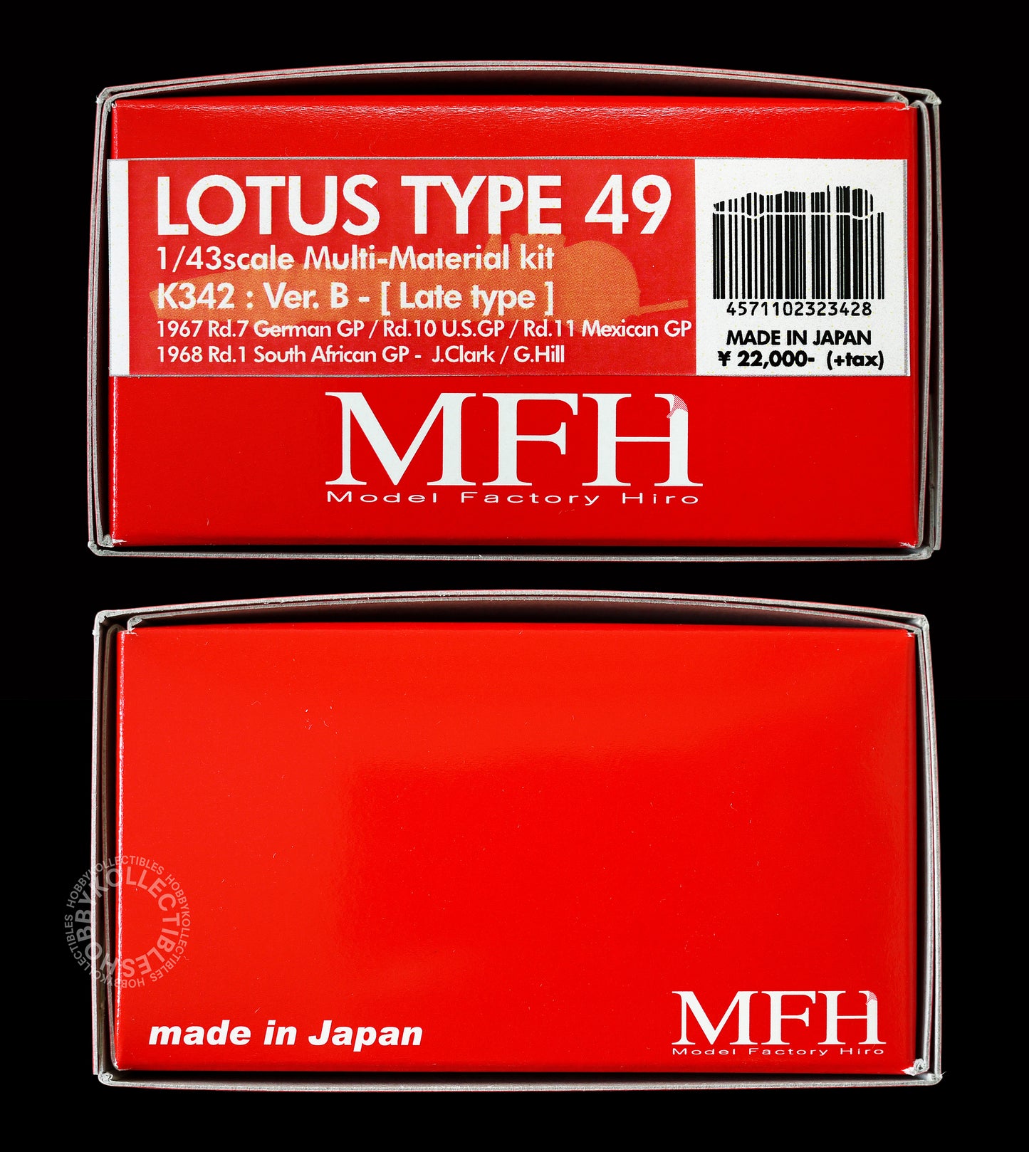 MFH Model Factory Hiro 1/43 Lotus Type 49 ver.B [Late Type] K342 2025