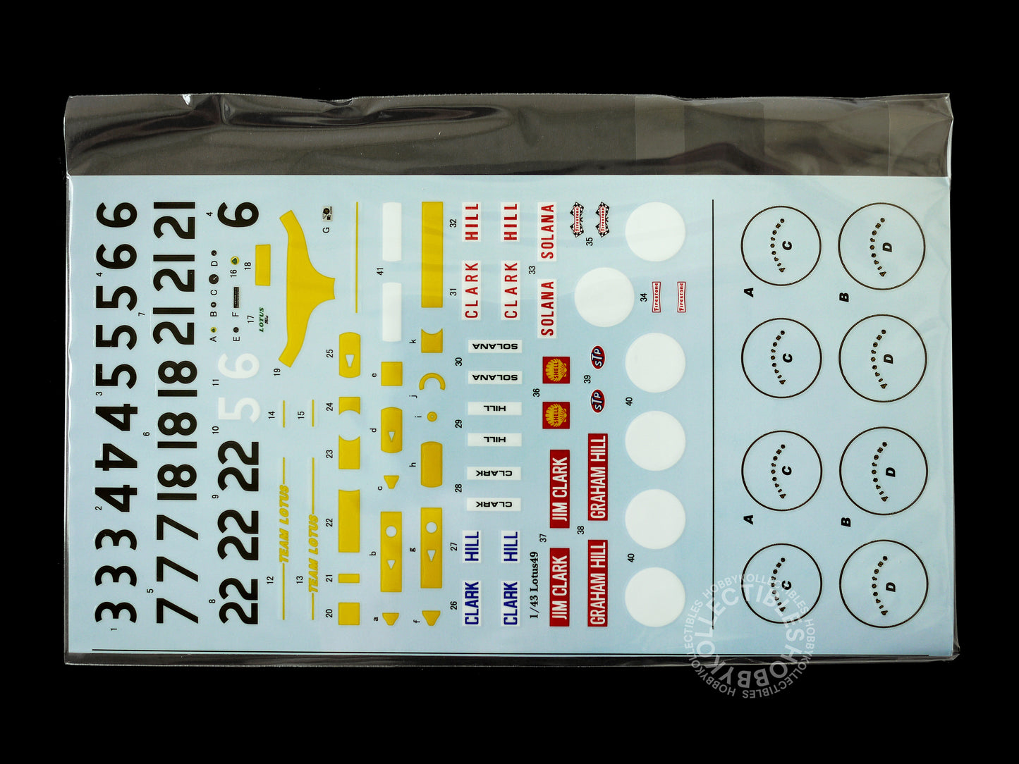 MFH Model Factory Hiro 1/43 Lotus Type 49 ver.B [Late Type] K342 2025