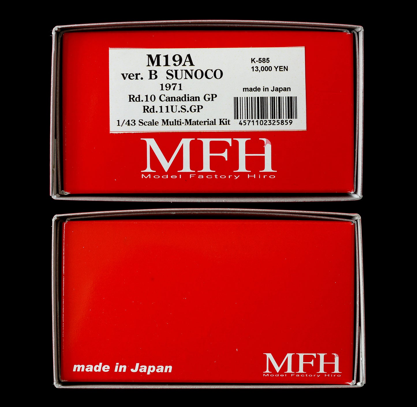 MFH 1/43 McLaren M19A Sunoco F1 Racing Model Kit Ver.B K-585