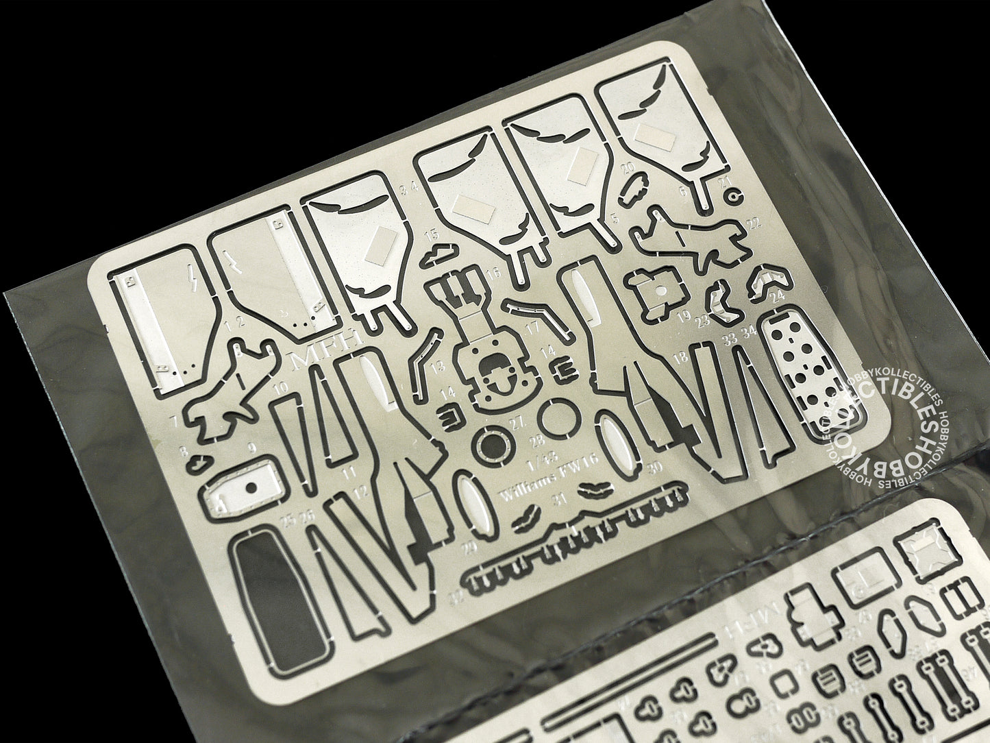 MFH 1/43 Williams FW16 F1 Racing #2 A.Senna Metal Model Kit K535