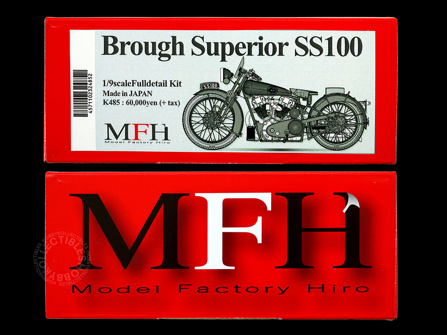Model 1/9 Brough Superior SS100 Multi-Media Model Kit K485