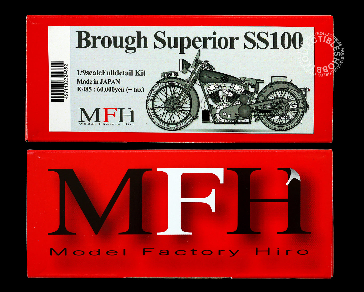 Model 1/9 Brough Superior SS100 Multi-Media Model Kit K485