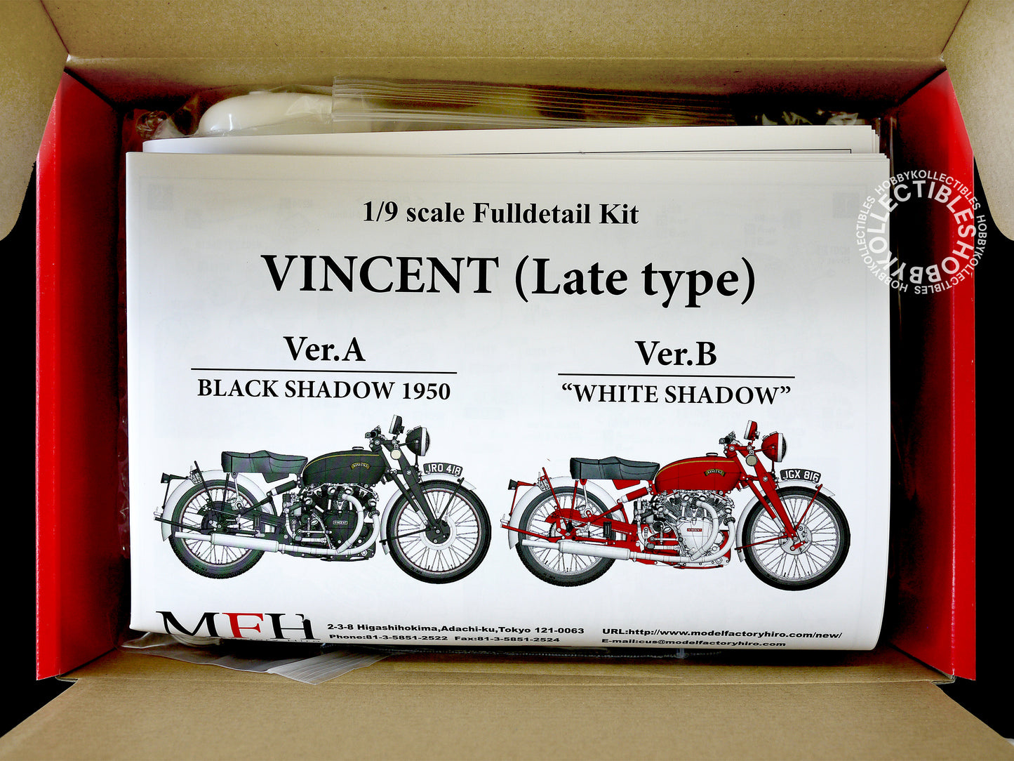 (SOLD) MFH 1/9 Vicent - Late Type Black Shadow Multi-Media Kit K621