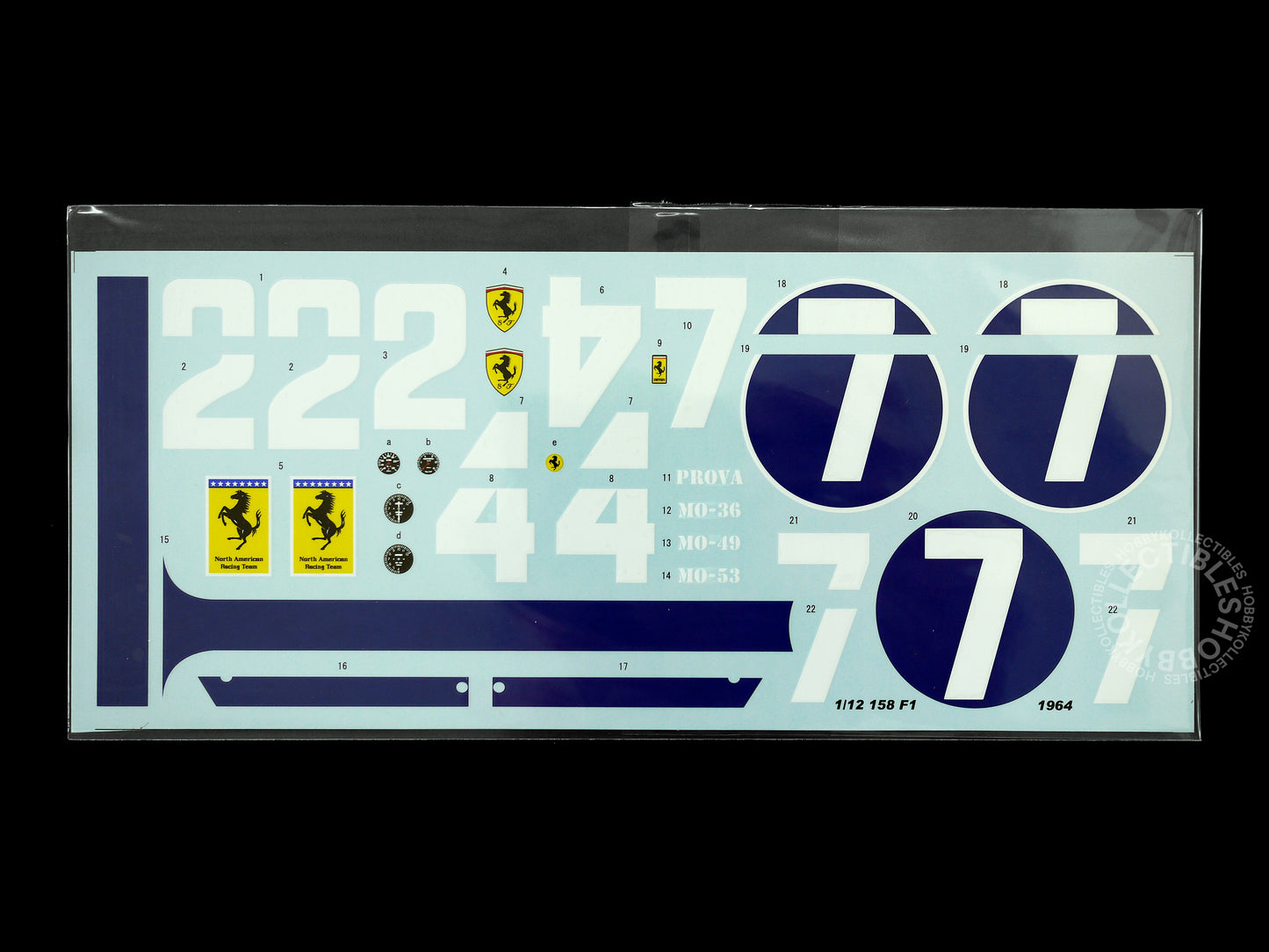 MFH Model Factory Hiro 1/12 Ferrari 158F1 K834 Full Detail Kit + Bonus Rivets