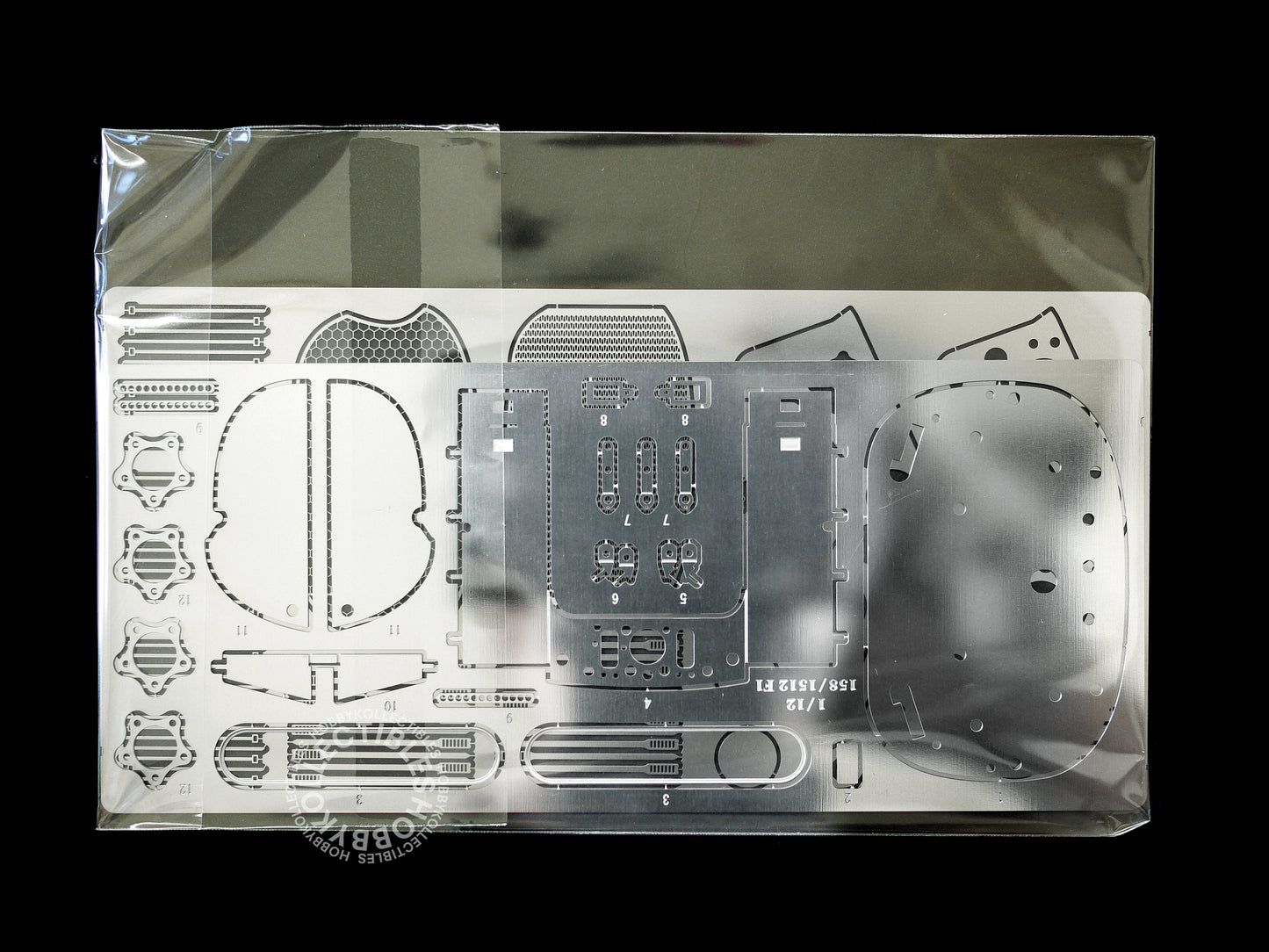 (SOLD) MFH Model Factory Hiro 1/12 Ferrari 512F1 K835 Full Detail Kit + Bonus Rivets