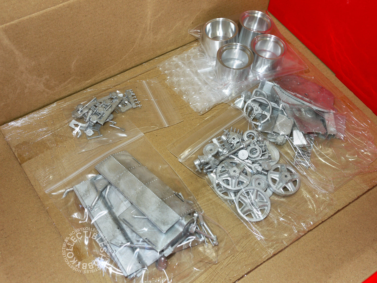 (SOLD) MFH Model Factory Hiro 1/12 Ferrari 512F1 K835 Full Detail Kit + Bonus Rivets