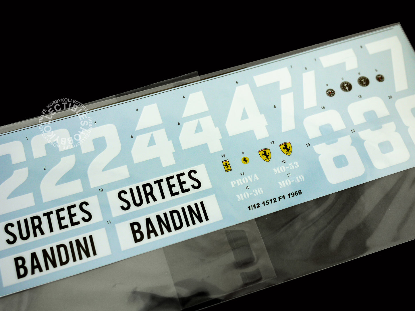 (SOLD) MFH Model Factory Hiro 1/12 Ferrari 512F1 K835 Full Detail Kit + Bonus Rivets