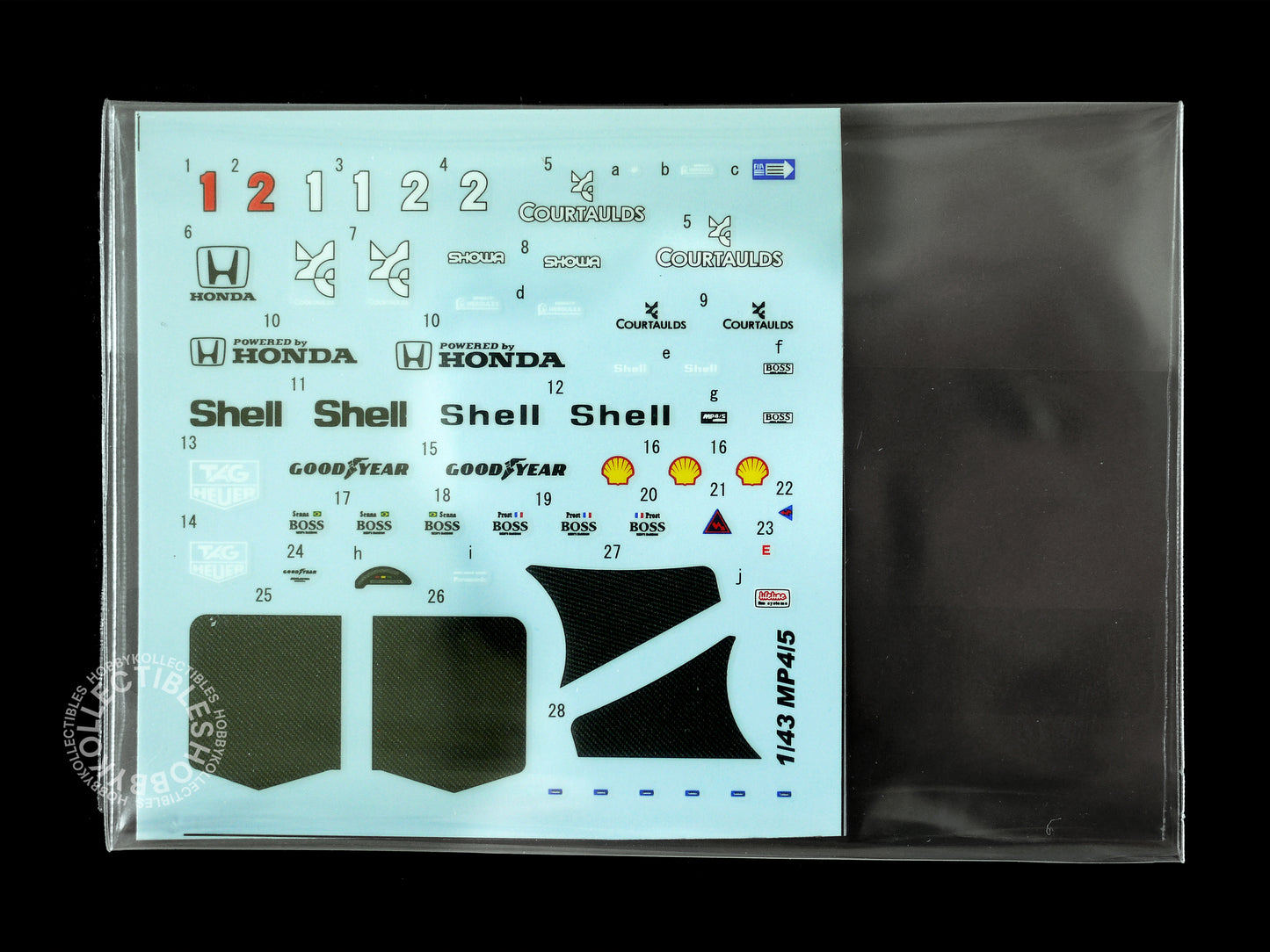 MFH Model Factory Hiro 1/43 McLaren MP4/5 A.Senna ver.A 2025 K808