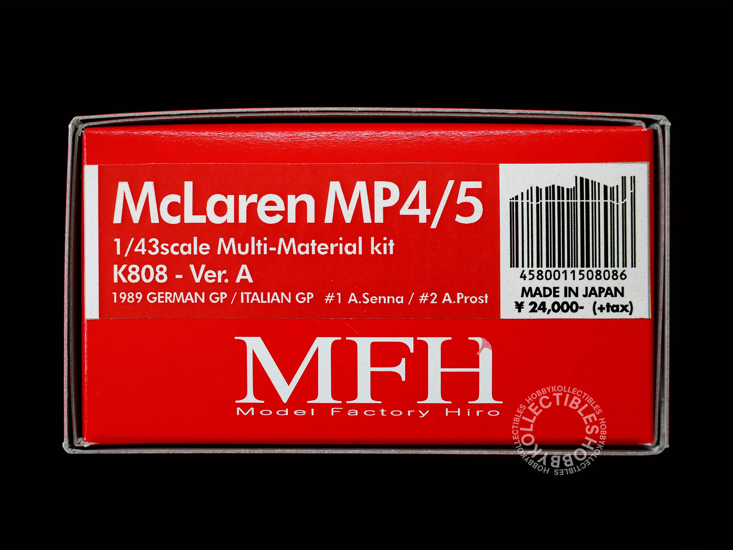 MFH Model Factory Hiro 1/43 McLaren MP4/5 A.Senna ver.A 2025 K808