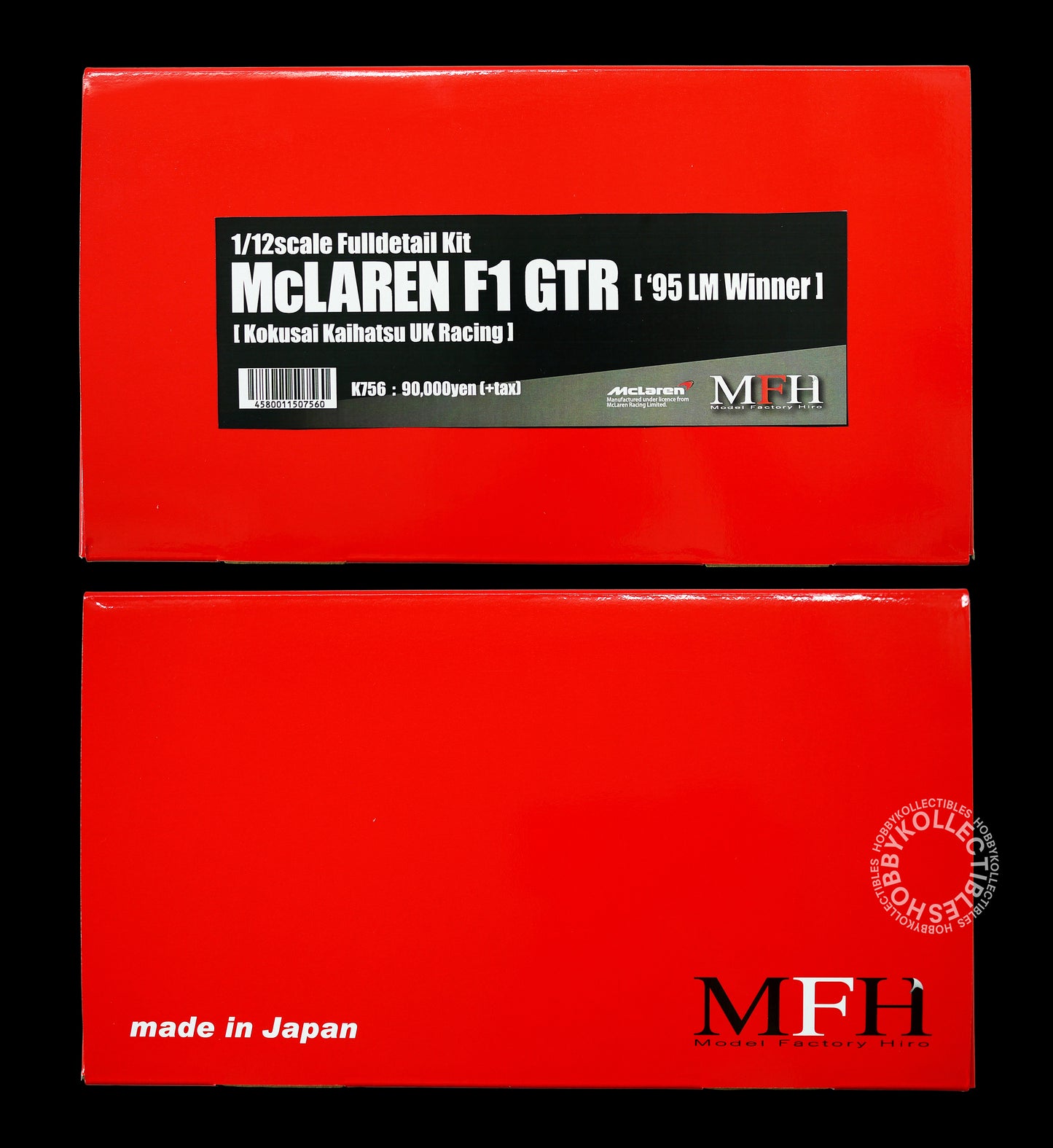 MFH 1/12 McLaren F1 GTR 95' LM K756 Full Detail Model Kit