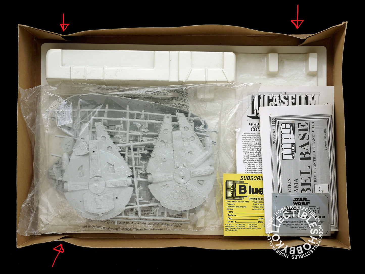 MPC/ERTL Vintage Star Wars ESB Rebel Base Action Scence Model Kit