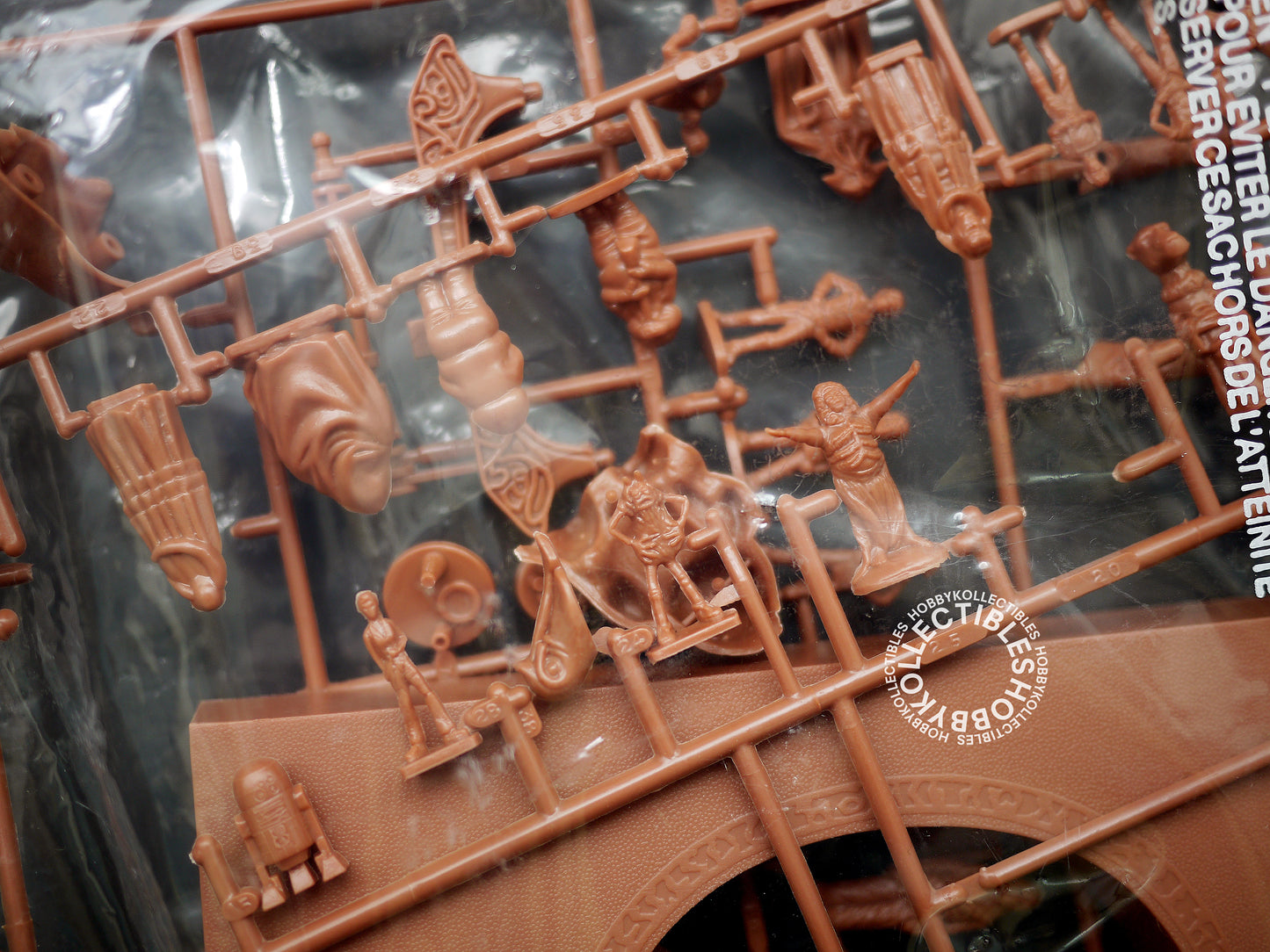 MPC Vintage Star Wars ROTJ Jabba Hunt Throne Room Model Kit