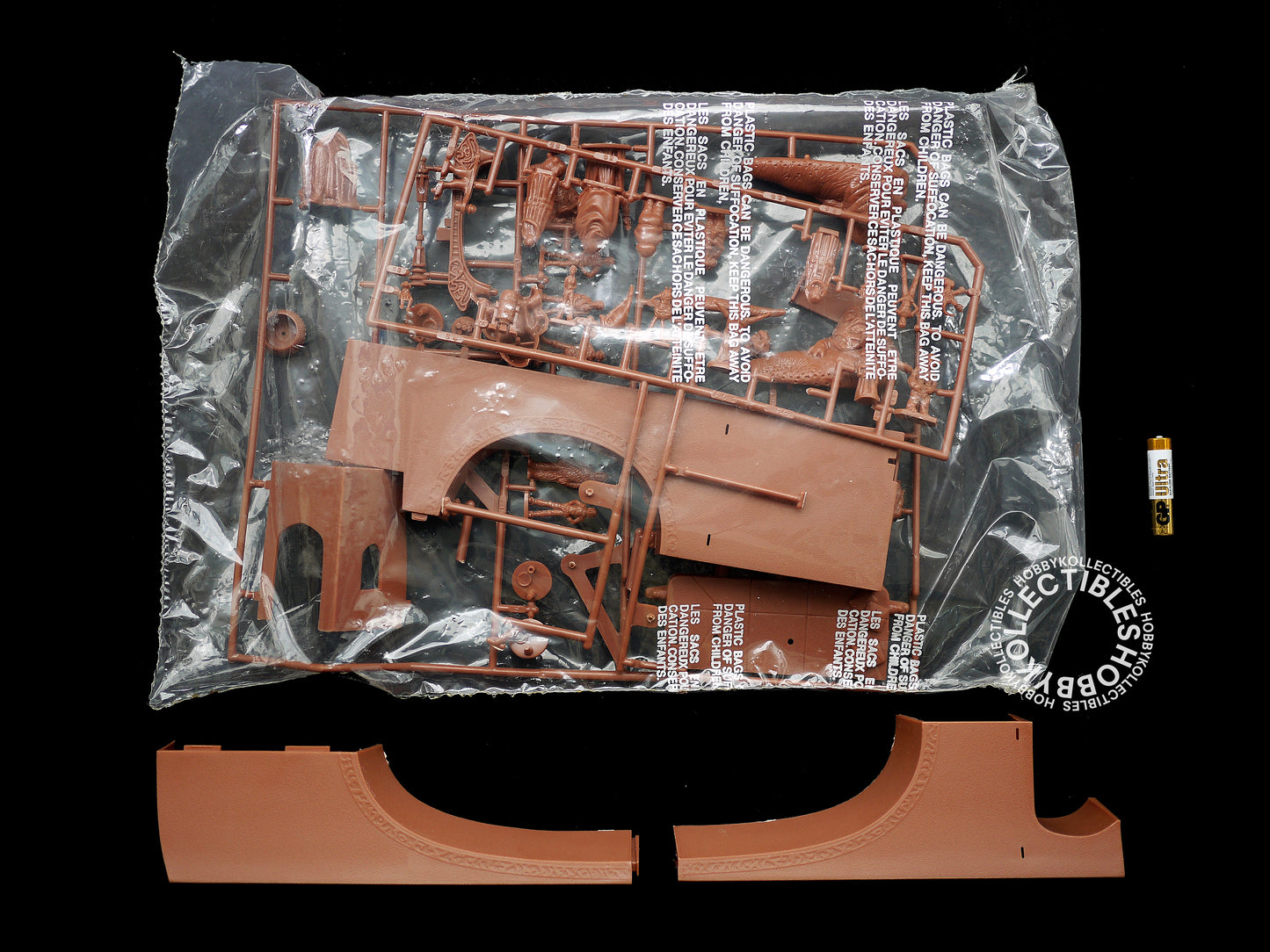 MPC Vintage Star Wars ROTJ Jabba Hunt Throne Room Model Kit