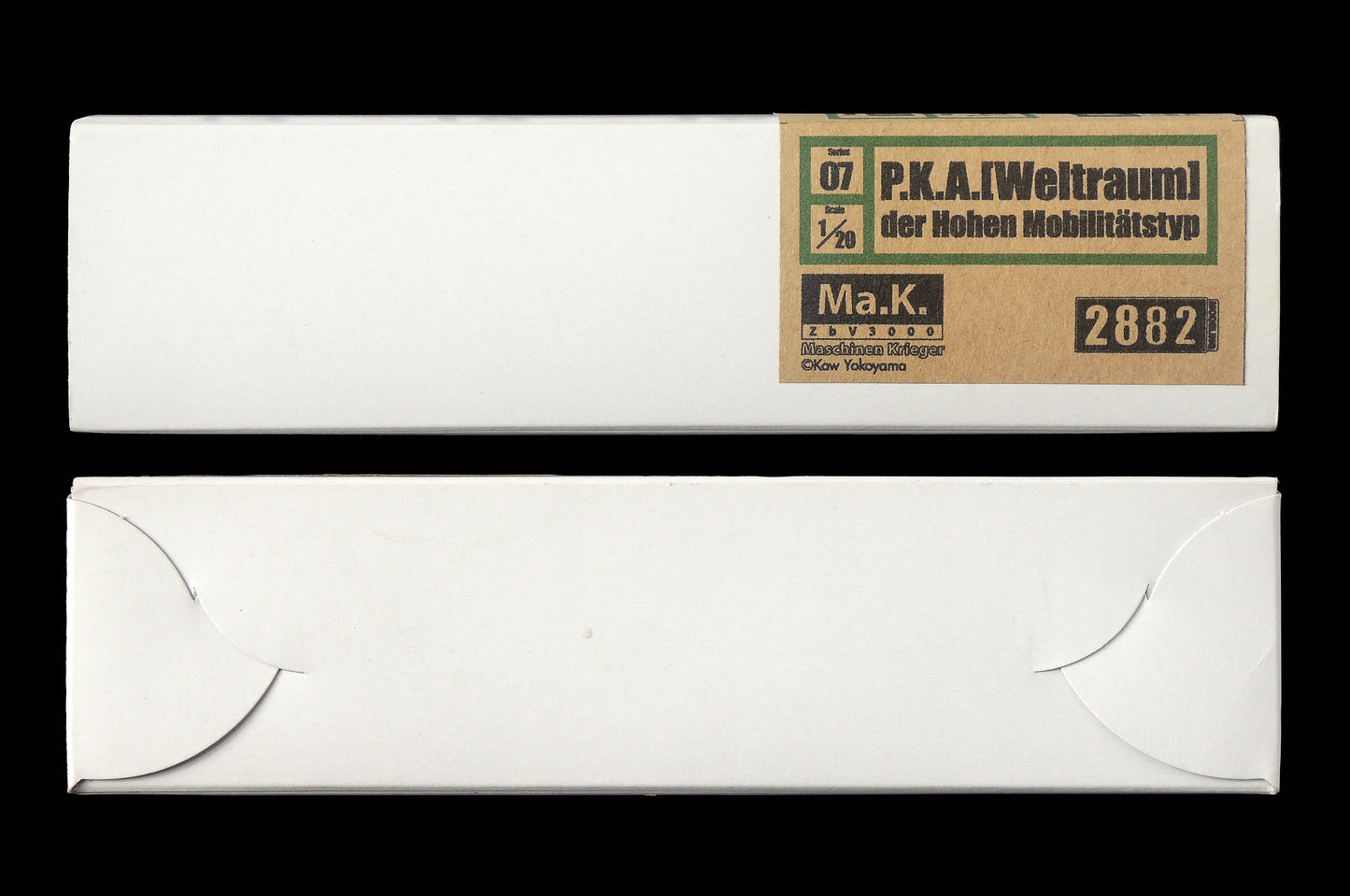 Ma.K 2882 Modelling SF3D 1/20 Mecha PKA Weltraum Resin Kit