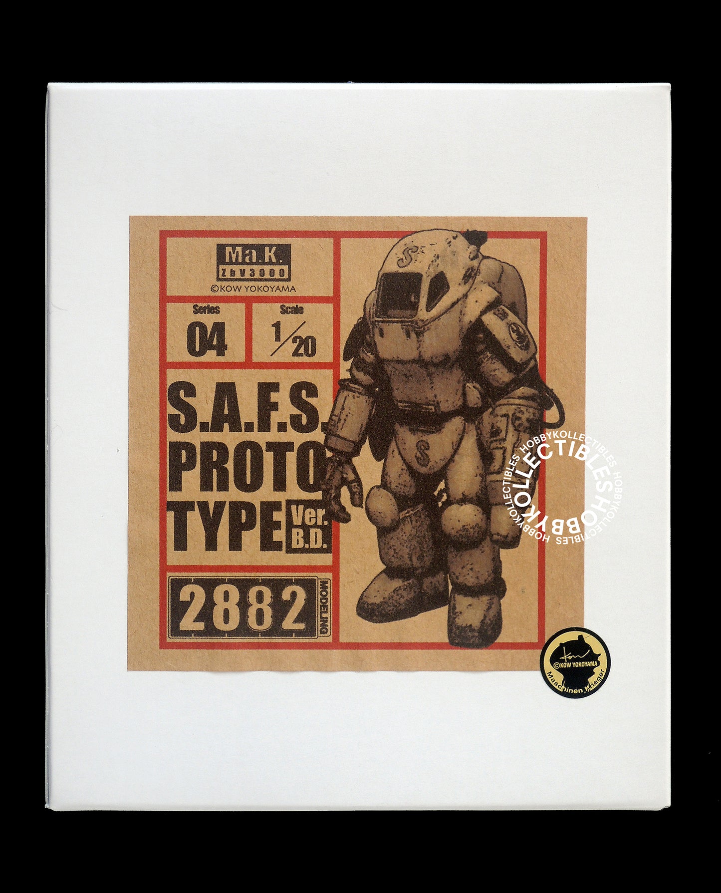 (SOLD) Ma.K 2882 Modelling SF3D 1/20 SAFS Prototype Ver. B.D Resin Conversion/Trans Kit