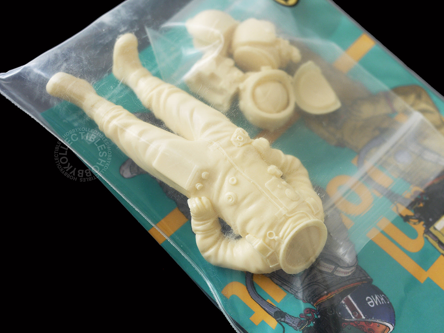 Lot of 4 x Honemits 1/20 Ma.K Figures Resin Kit Strahl Astronaut Pilot