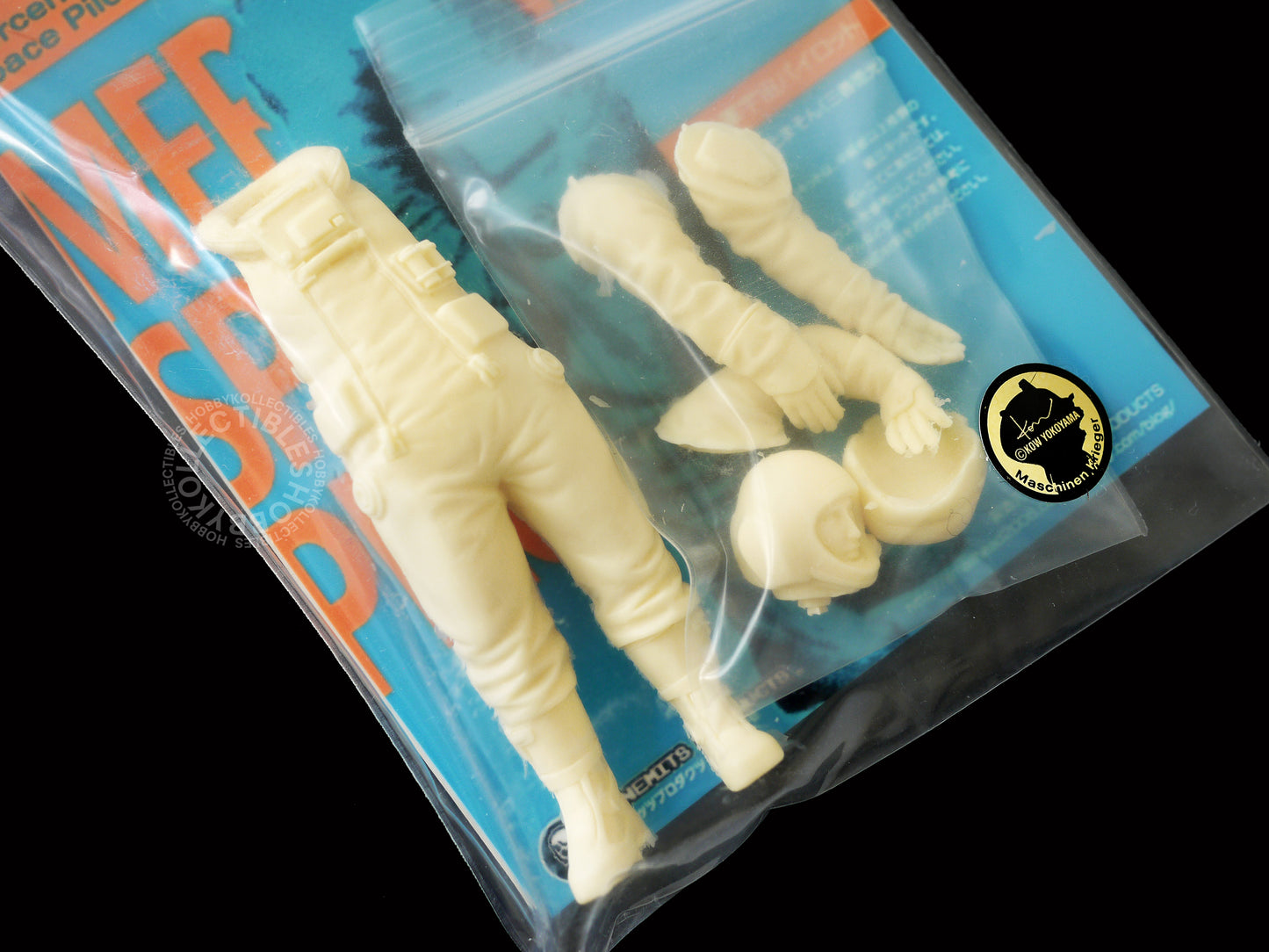 Lot of 4 x Honemits 1/20 Ma.K Figures Resin Kit Strahl Astronaut Pilot
