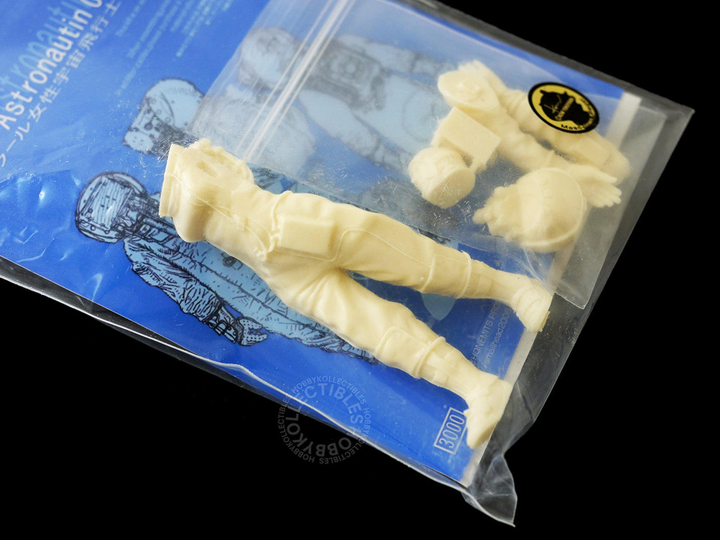 Lot of 4 x Honemits 1/20 Ma.K Figures Resin Kit Strahl Astronaut Pilot