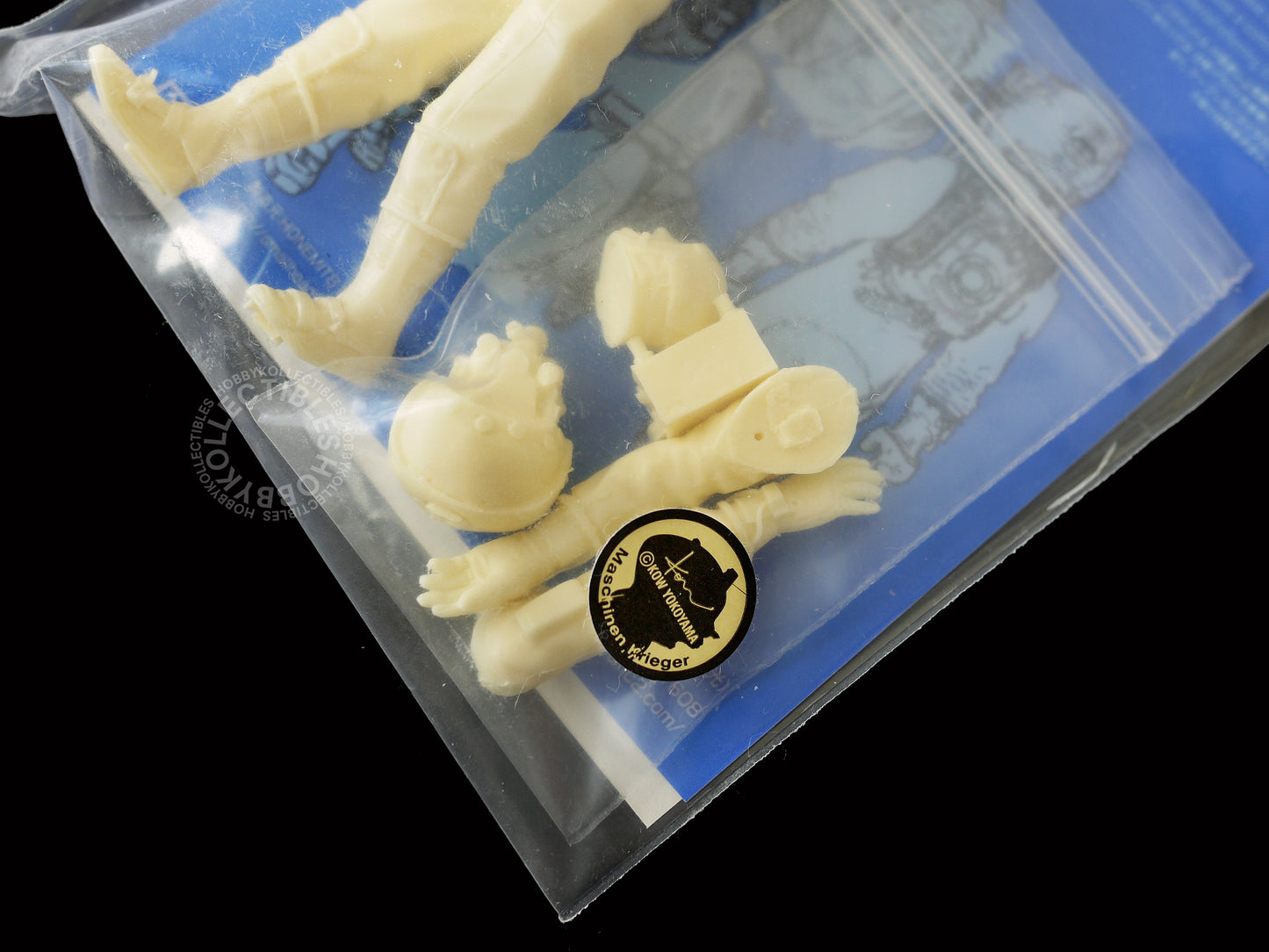 Lot of 4 x Honemits 1/20 Ma.K Figures Resin Kit Strahl Astronaut Pilot