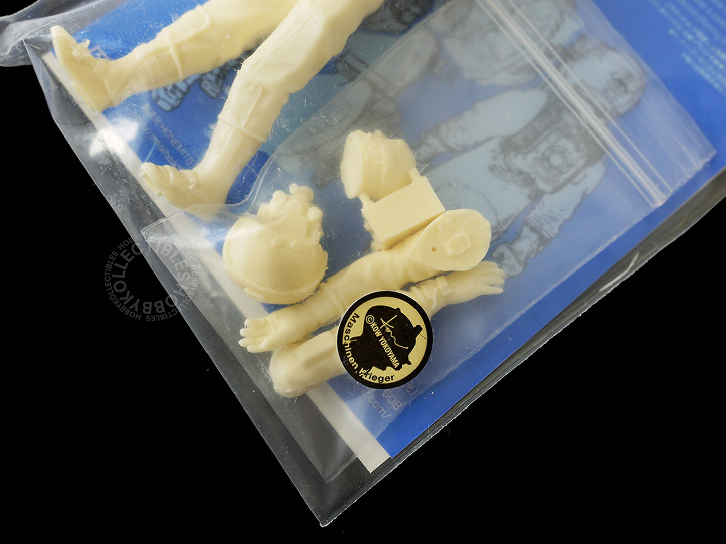 Lot of 4 x Honemits 1/20 Ma.K Figures Resin Kit Strahl Astronaut Pilot