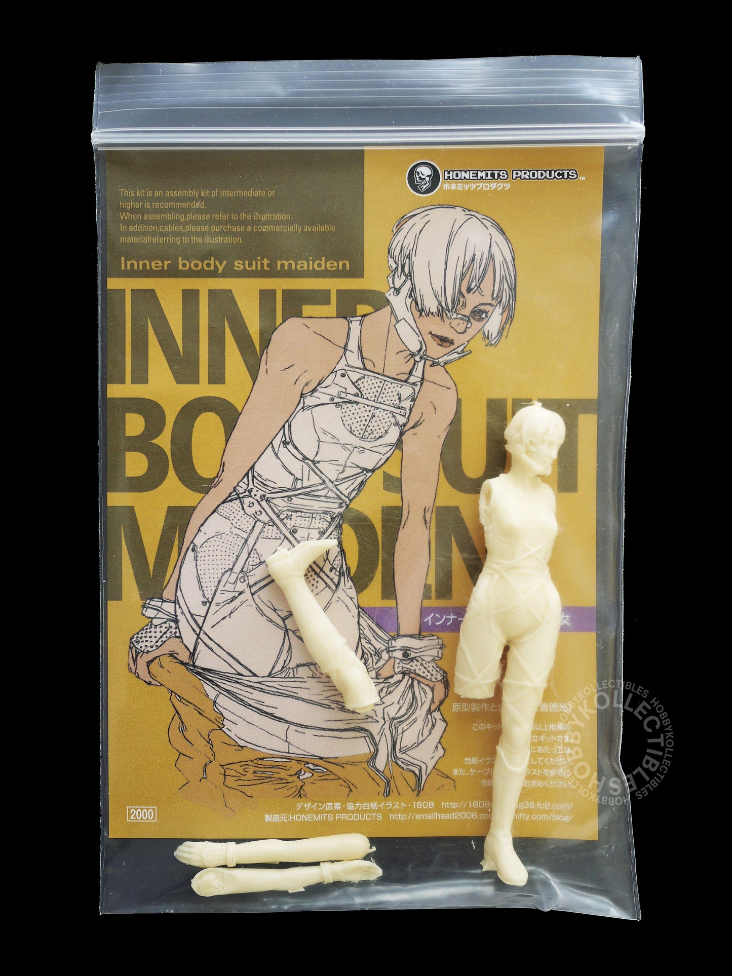 Lot of 4 x Honemits 1/20 Ma.K Figures Resin Kit Strahl Astronaut Pilot