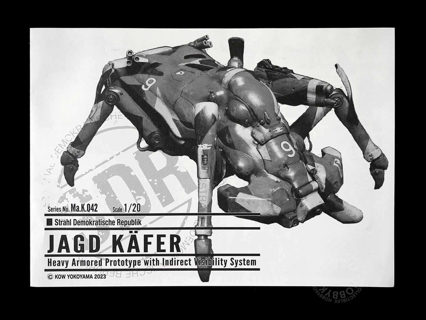 Ma.K Love Love Garden SF3D 1/20 Jagd Käfer Resin Model Kit