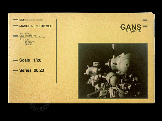 Ma.K Modelkasten Vintage 1/20 Gans Resin+Plastic Model Kit