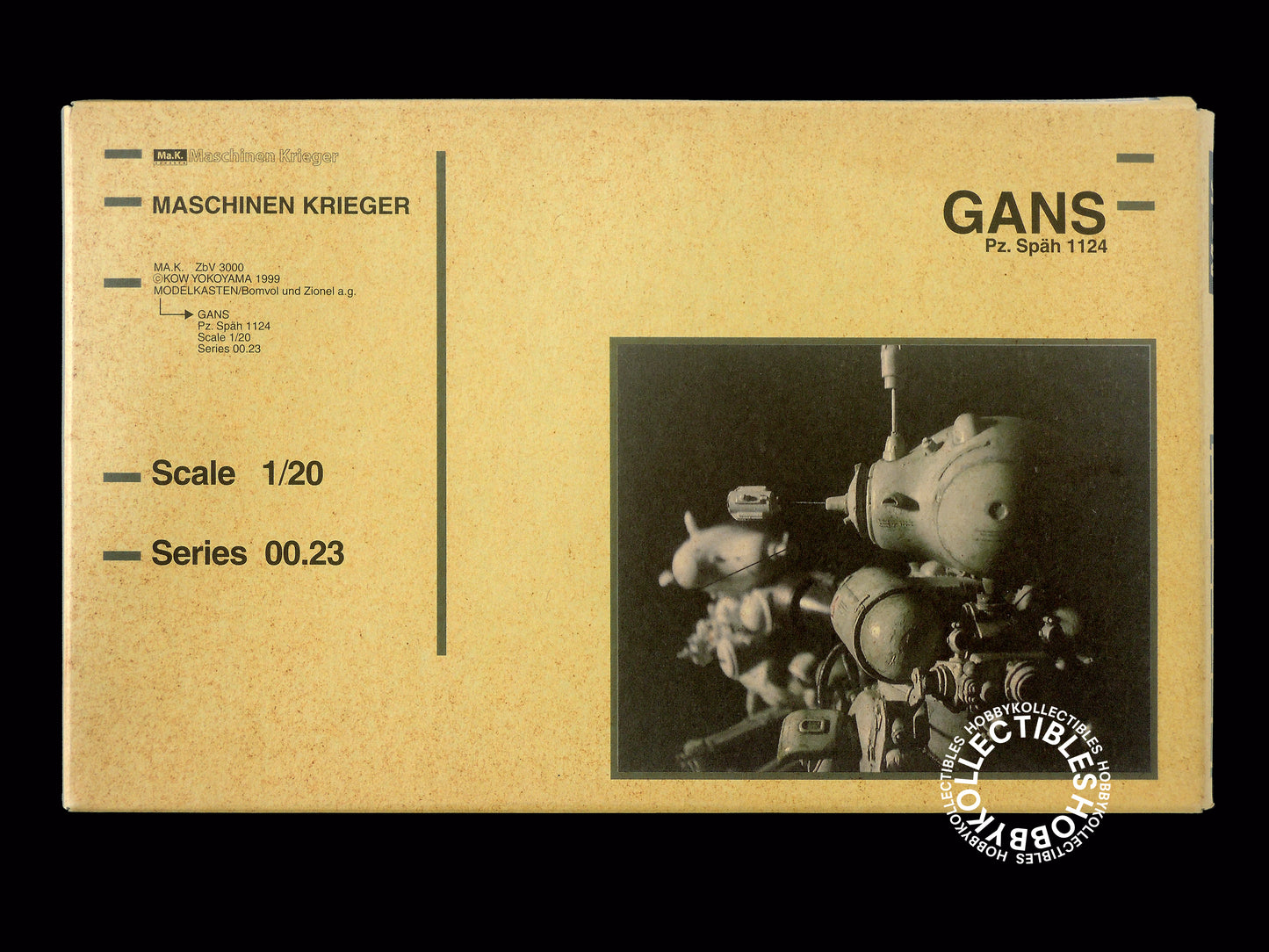 Ma.K Modelkasten Vintage 1/20 Gans Resin+Plastic Model Kit