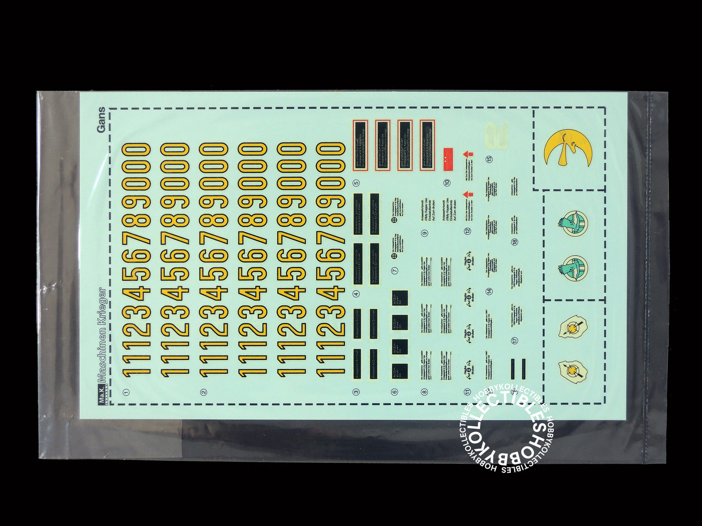 Ma.K Modelkasten Vintage 1/20 Gans Resin+Plastic Model Kit