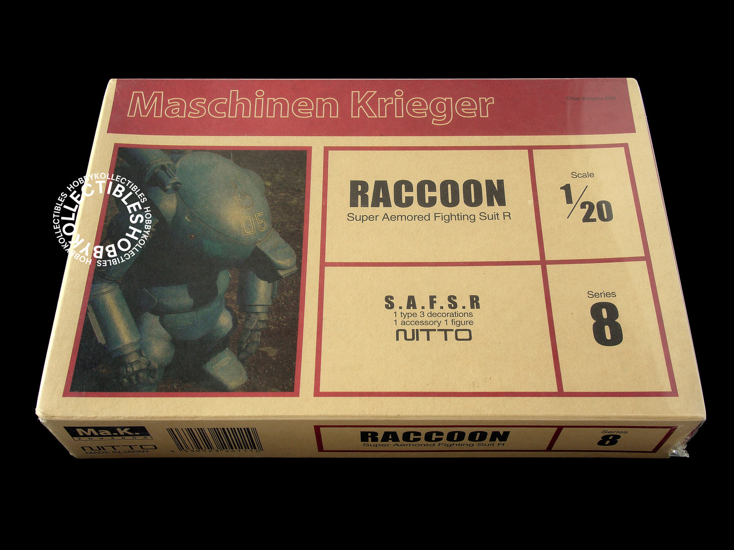 Ma.K Nitto SF3D 1/20 Mecha Raccoon Model kit Factory Sealed