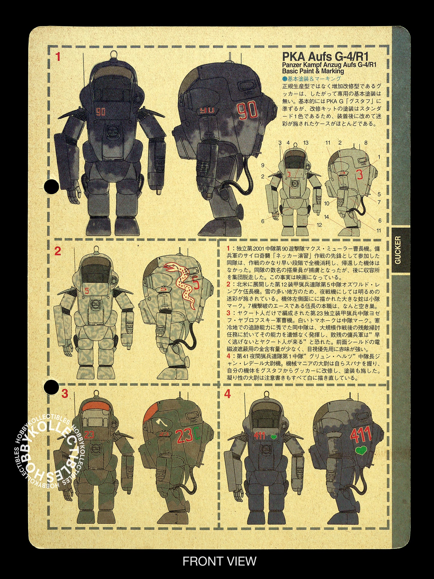 Ma.K Modelkasten Nitto Vintage #24 1/20 Gucker Resin/Plastic Kit