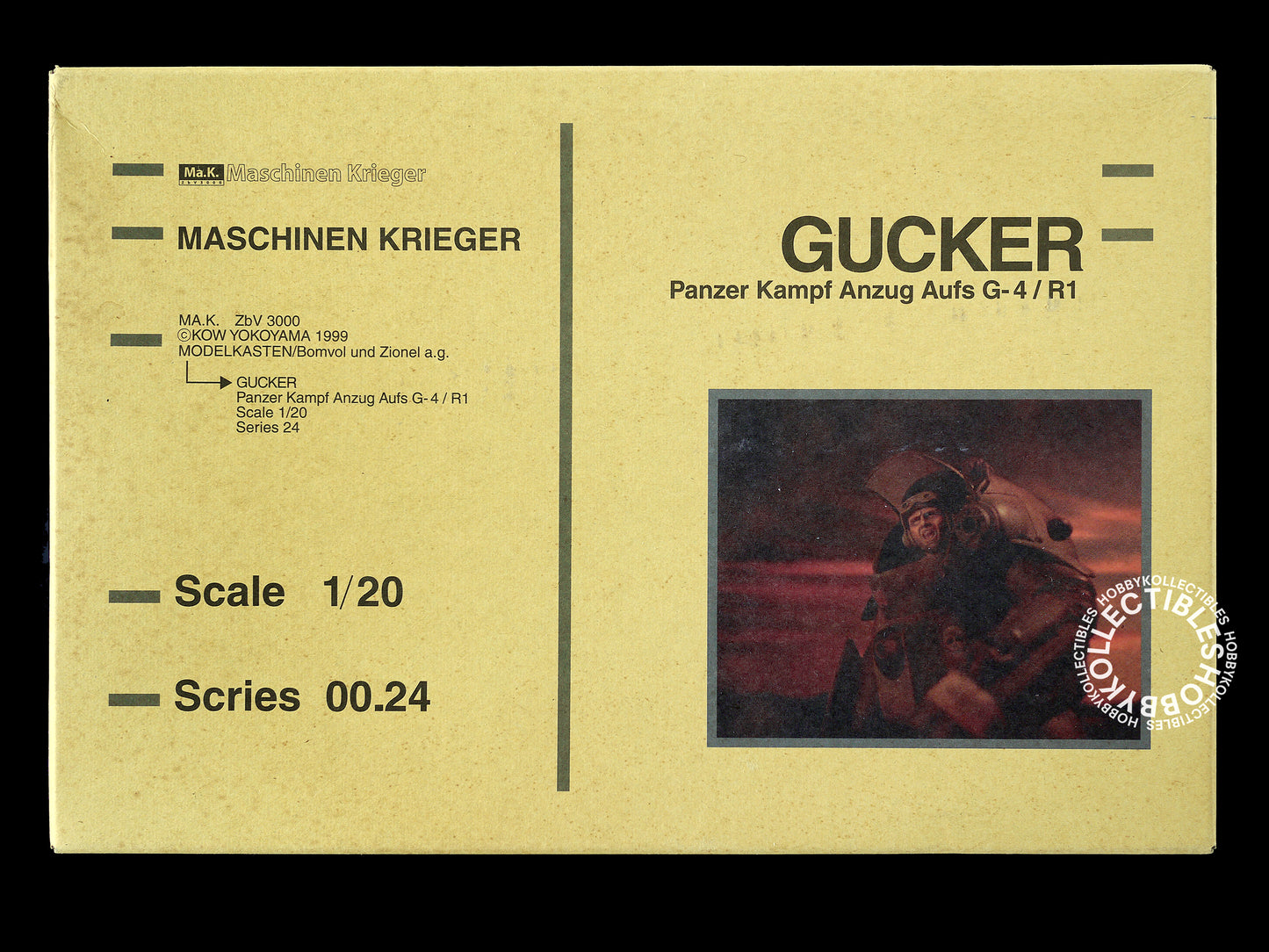 Ma.K Modelkasten Nitto Vintage #24 1/20 Gucker Resin/Plastic Kit