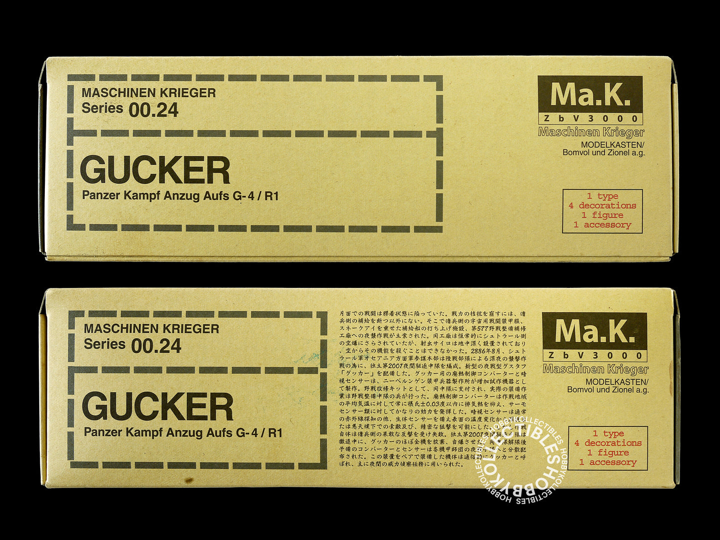 Ma.K Modelkasten Nitto Vintage #24 1/20 Gucker Resin/Plastic Kit