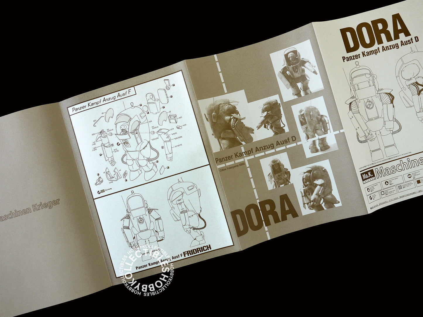 Ma.K Modelkasten Vintage1/20 Dora Resin+Plastic Model Kit