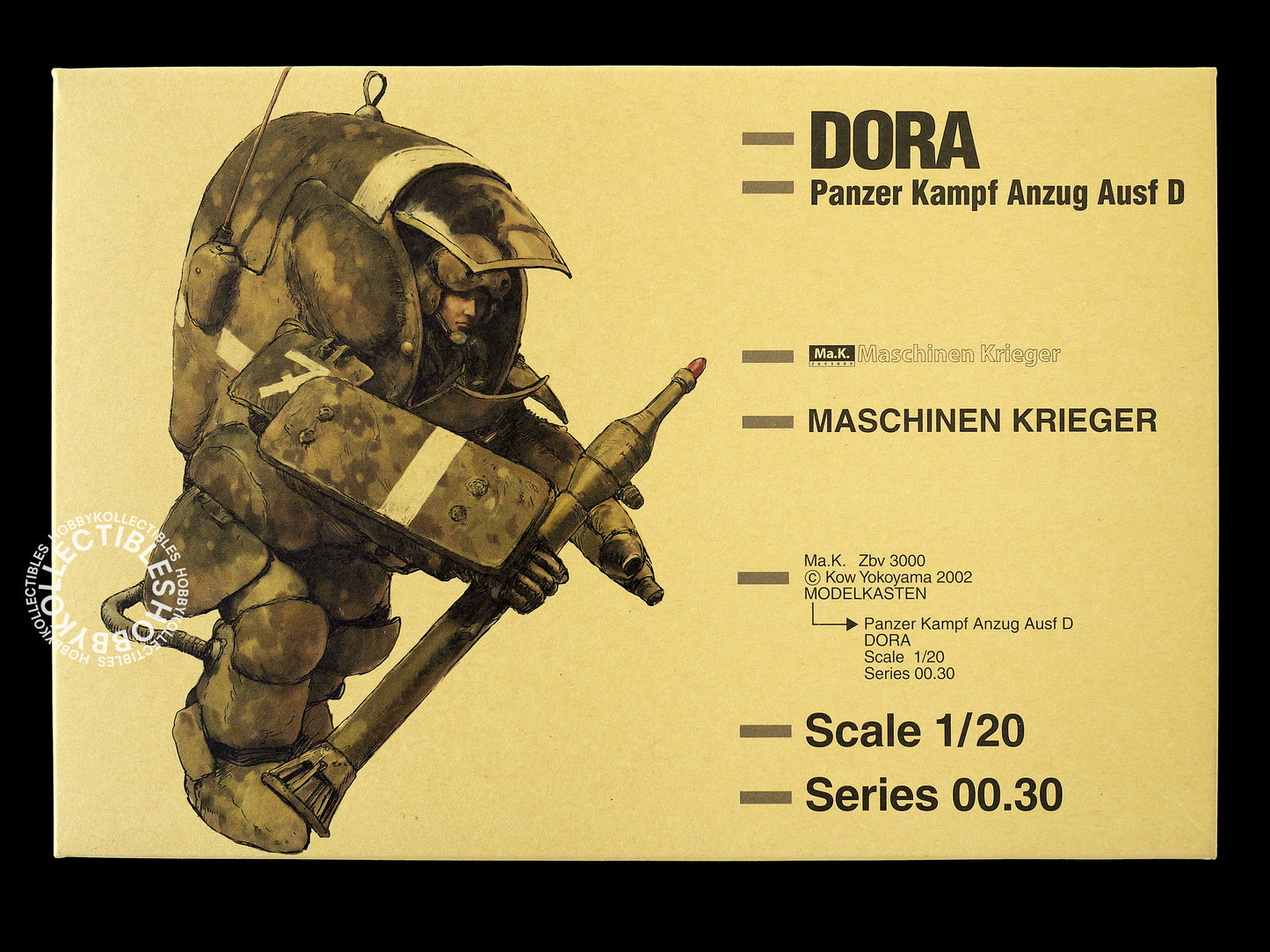 Ma.K Modelkasten Vintage1/20 Dora Resin+Plastic Model Kit