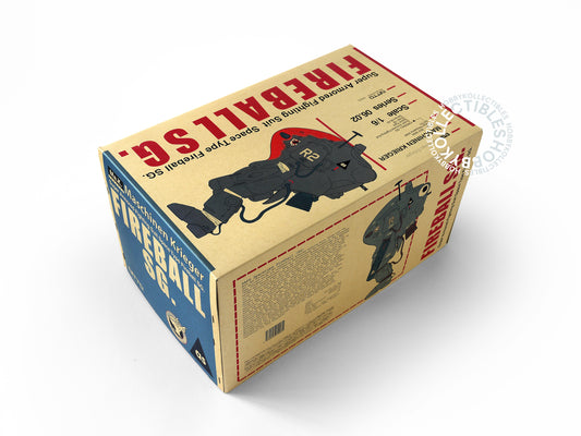 Ma.K Nitto SF3D Vintage 1/6 SAFS Fireball Vinyl Model Kit