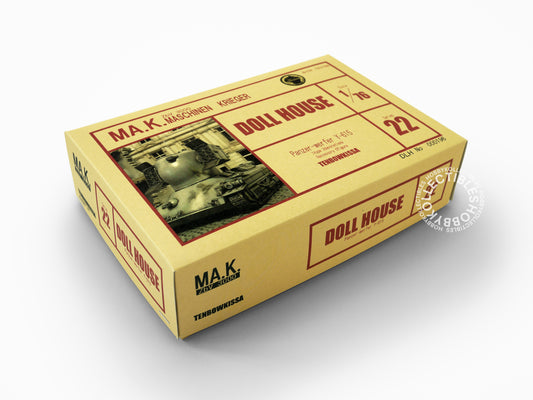 Ma.K Tenbowkissa SF3D 1/76 Doll House Resin Model Kit