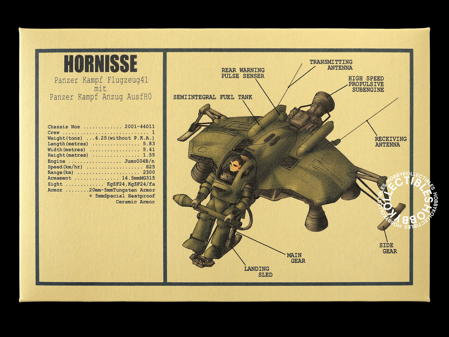 Tenbowkissa Ma.k SF3D 1/76 Hornisse Resin Model Kit