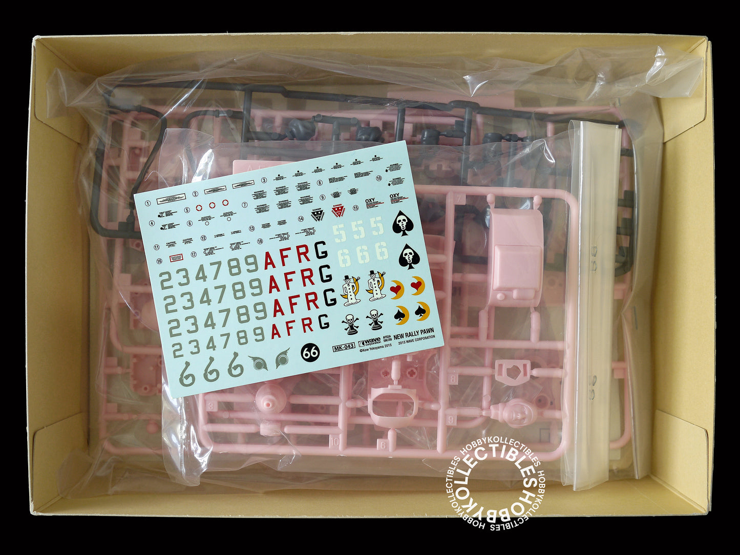 Ma.K Wave SF3D 1/20 AFS New Rally Pawn Model Kit