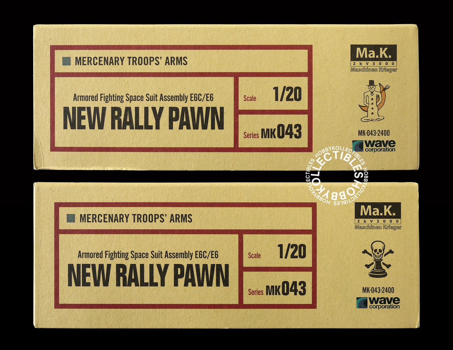 Ma.K Wave SF3D 1/20 AFS New Rally Pawn Model Kit