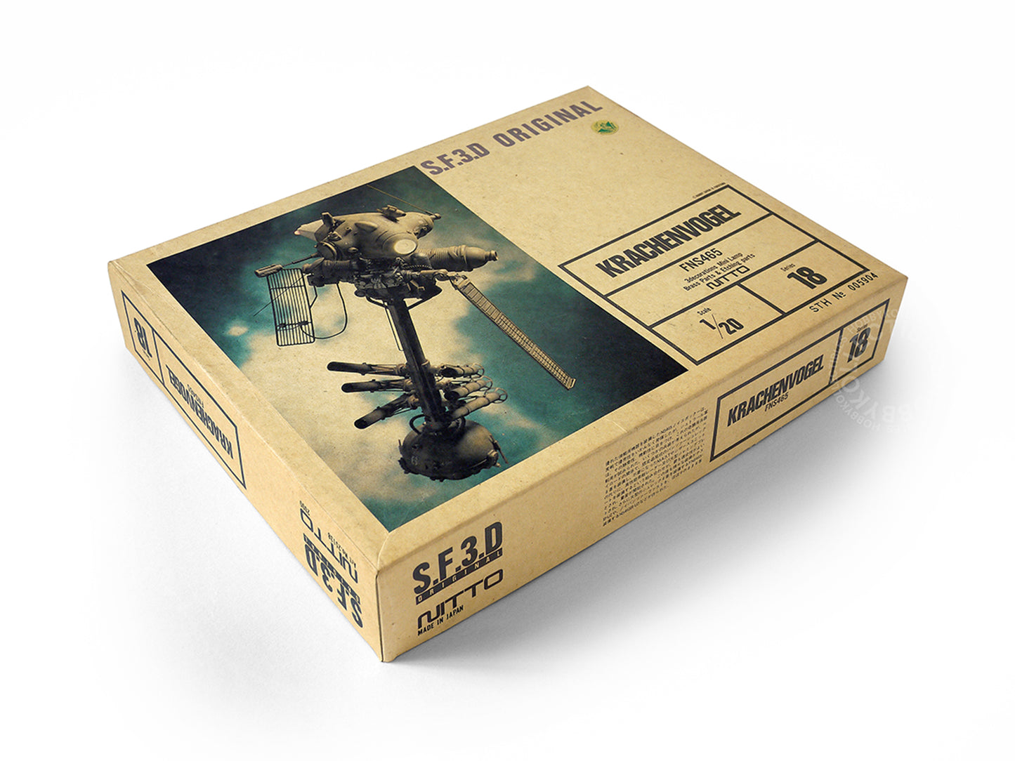 SF3D Original Vintage Ma.K 1/20 Krachenvogel FNS465 Model Kit