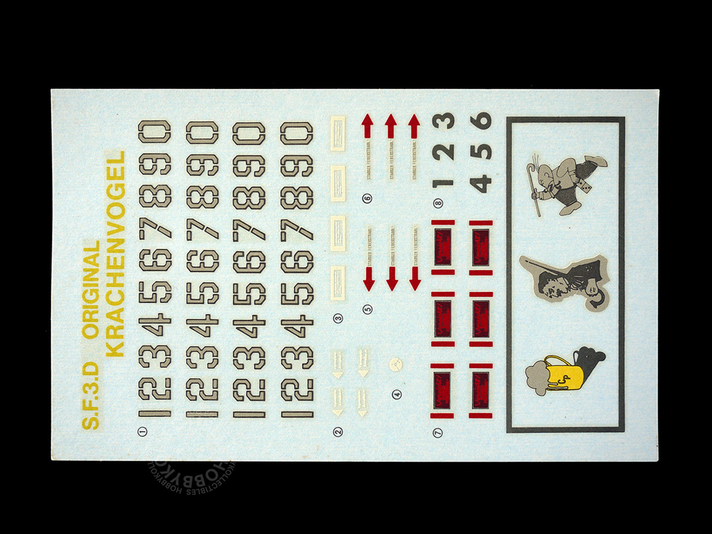 SF3D Original Vintage Ma.K 1/20 Krachenvogel FNS465 Model Kit