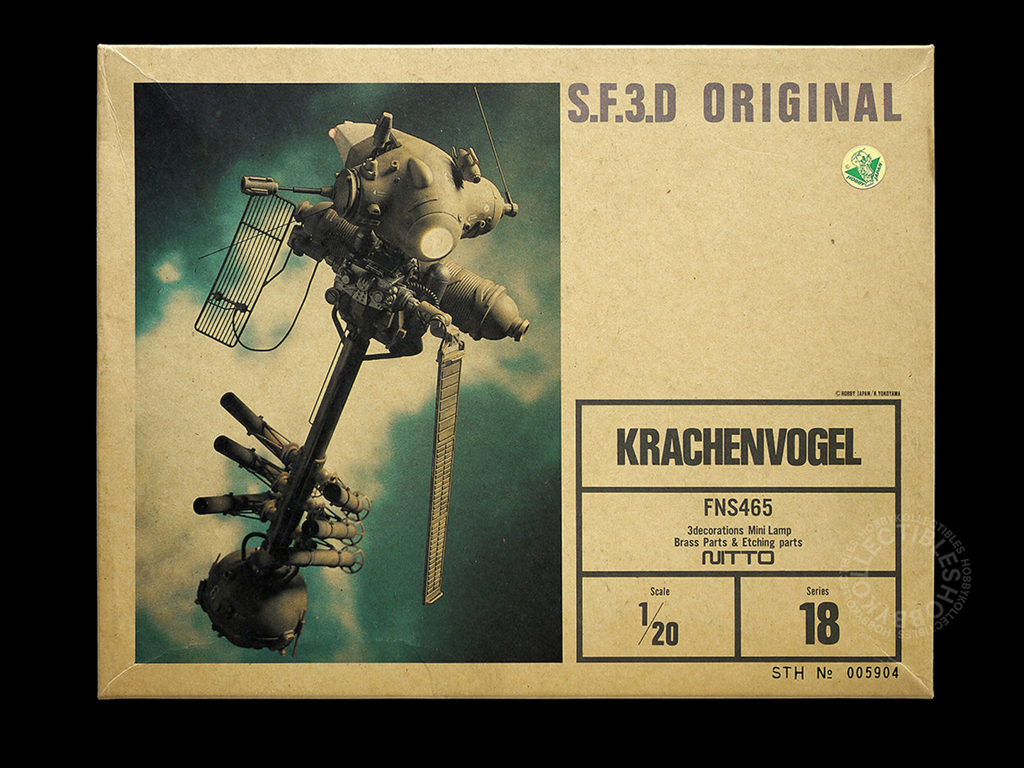 SF3D Original Vintage Ma.K 1/20 Krachenvogel FNS465 Model Kit
