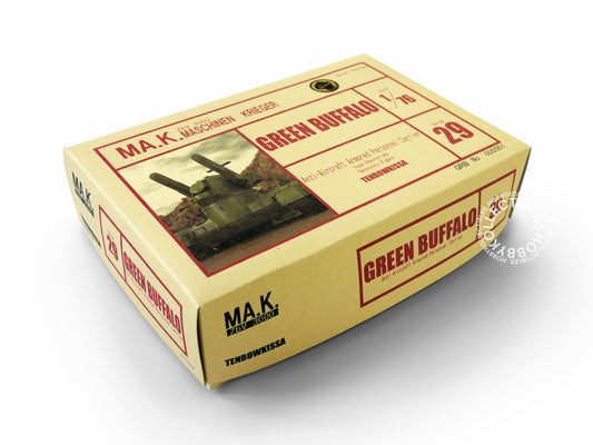 Ma.K Tenbowkissa SF3D 1/76 Green Buffalo Resin Model Kit