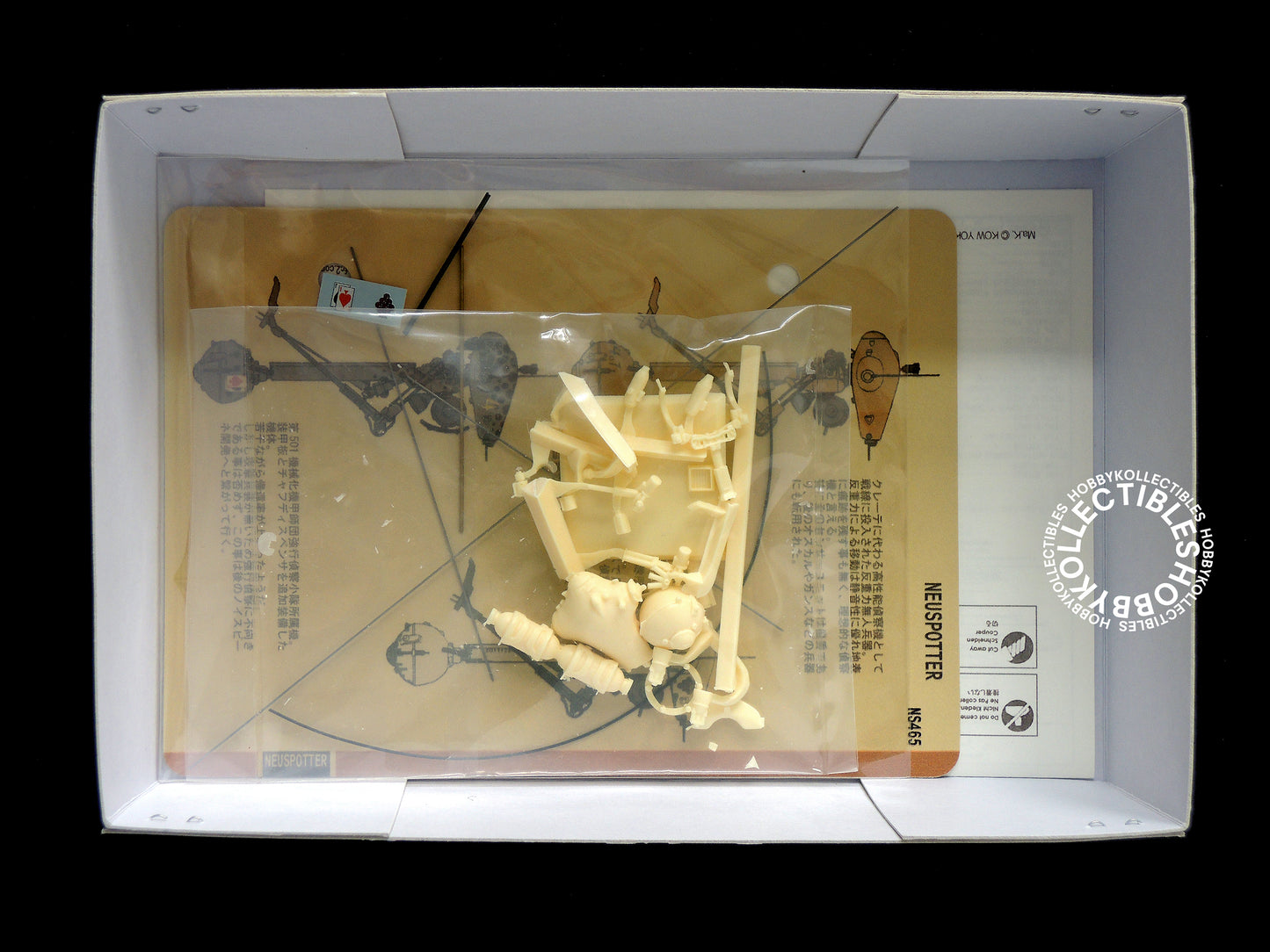 Ma.K Tenbowkissa SF3D 1/76 Neuspotter NS465 Resin Model Kit