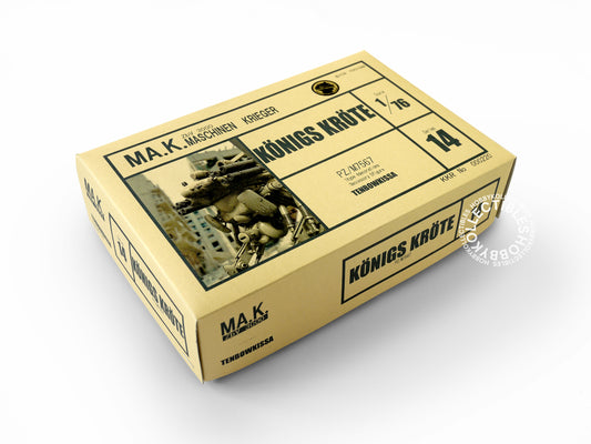 Tenbowkissa Ma.k SF3D 1/76 Mecha Königs Kröte Resin Model Kit