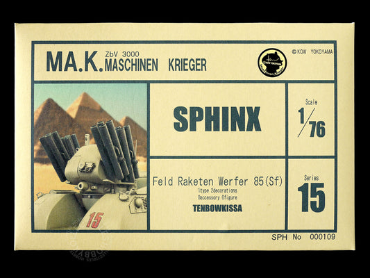 Ma.K Tenbowkissa SF3D 1/76 Sphinx Mecha Resin Model Kit