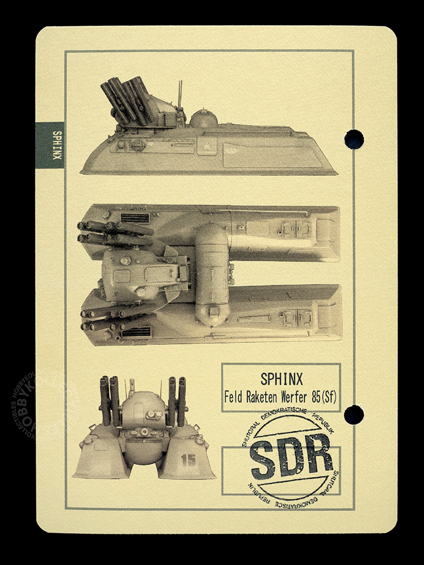 Ma.K Tenbowkissa SF3D 1/76 Sphinx Mecha Resin Model Kit