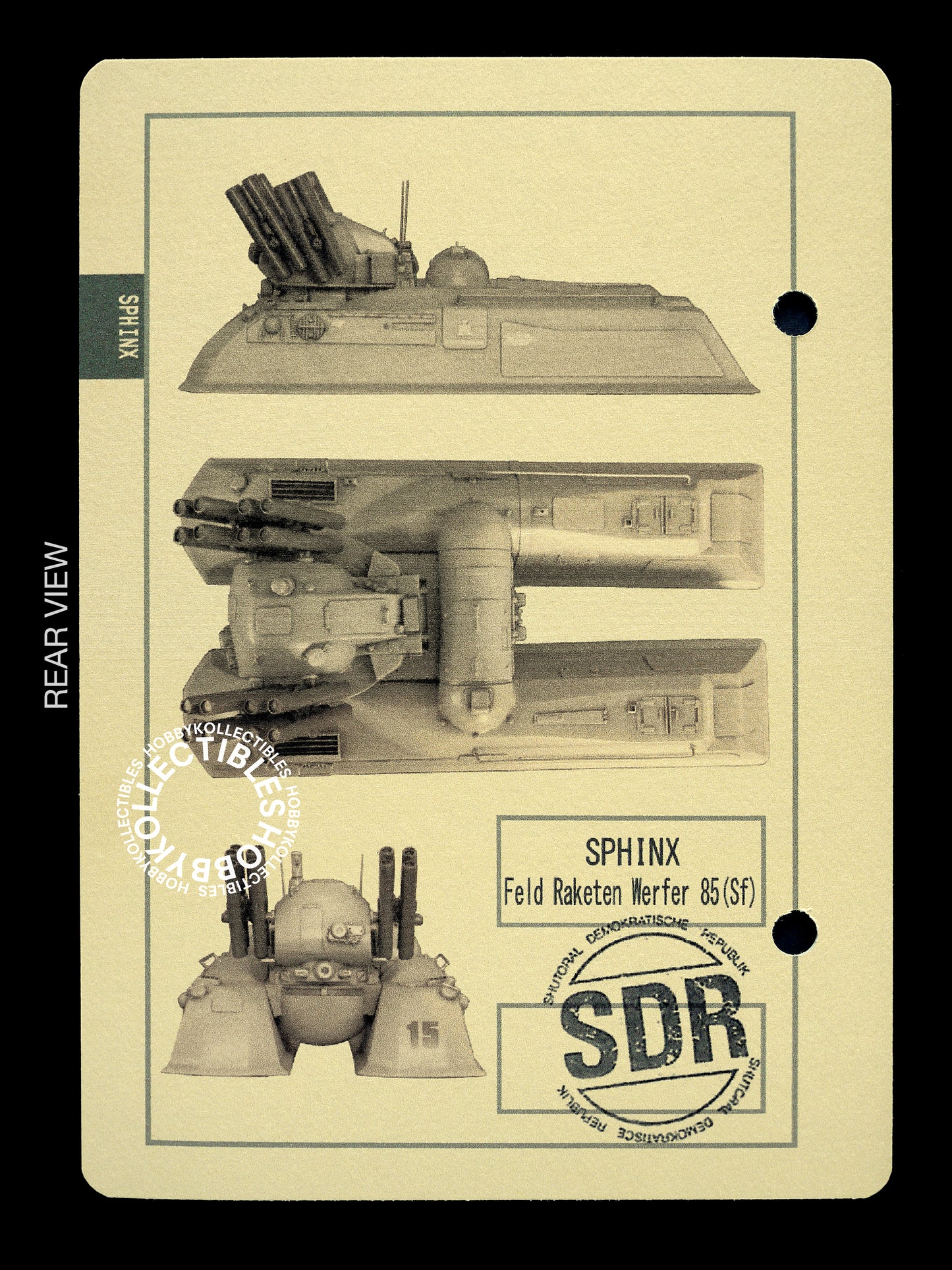 Ma.K Tenbowkissa SF3D 1/76 Sphinx Mecha Resin Model Kit