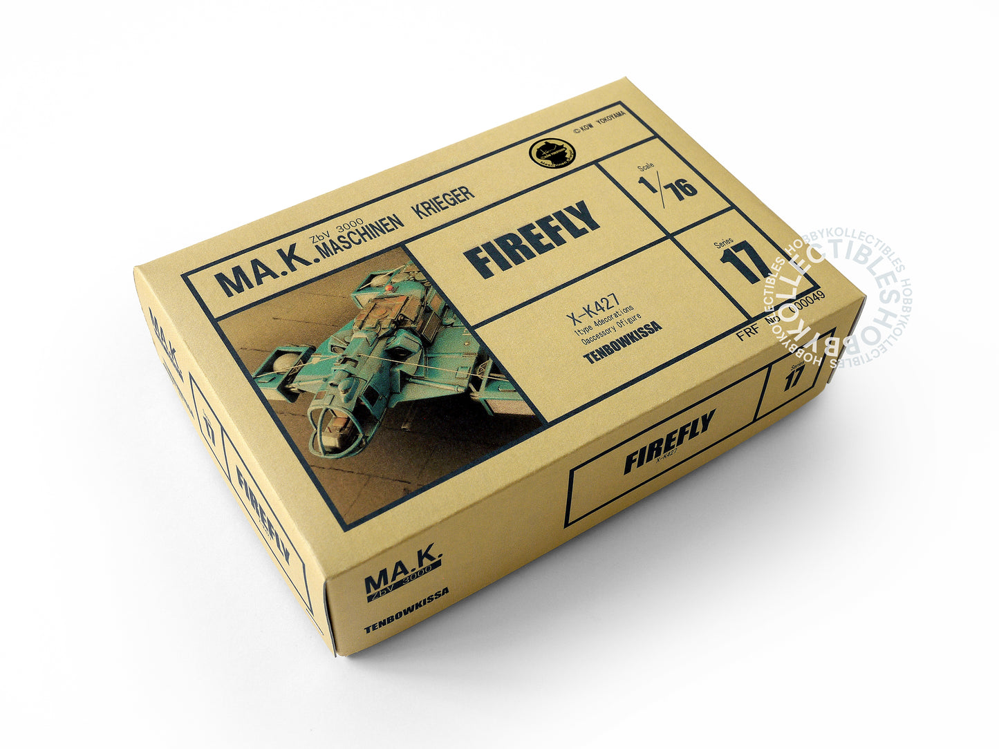 Tenbowkissa Ma.k SF3D  1/76 FireFly X-K427 Resin Model Kit